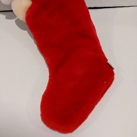 2/$20 𝅺Vintage dog plush Christmas stocking 13" - Picture 6 of 7